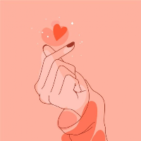 Finger Heart Wallpapers