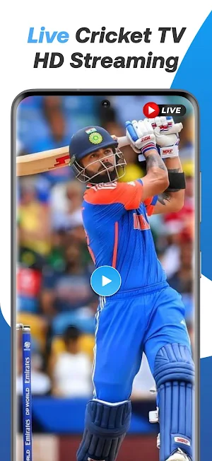 Live Cricket TV HD 2026 Screenshot 0