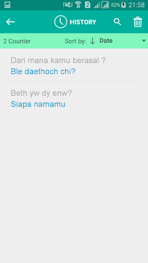 Welsh Indonesian Translator Screenshot 3