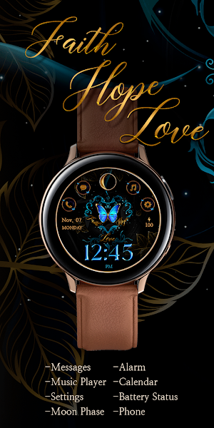 Faith Hope Love - Watchface Screenshot 0