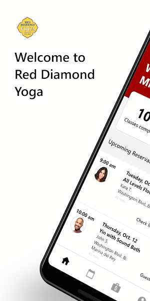 Red Diamond Yoga Screenshot 0