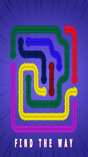 Color Pipes  - Puzzle Game Screenshot 3