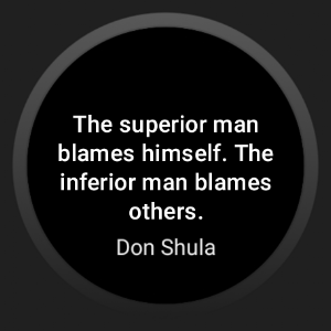 Daily Quotes for Wear Screenshot 1