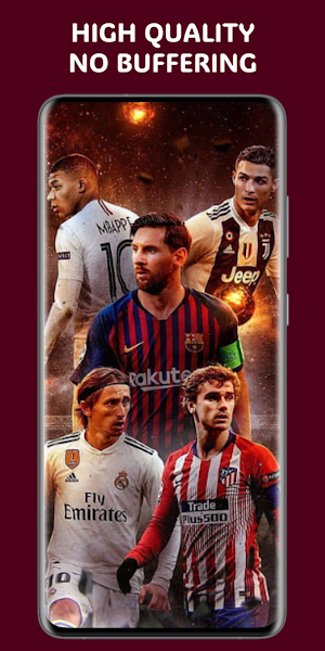 Live Football TV HD: Streaming Screenshot 1