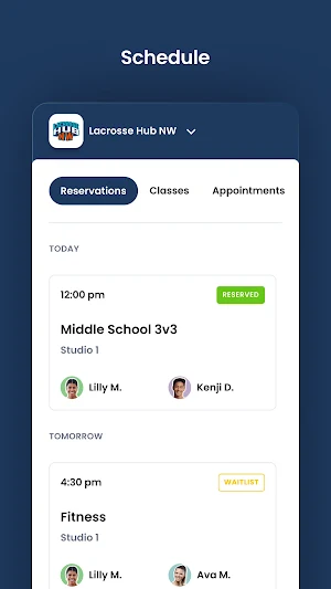 Lacrosse Hub NW Screenshot 2