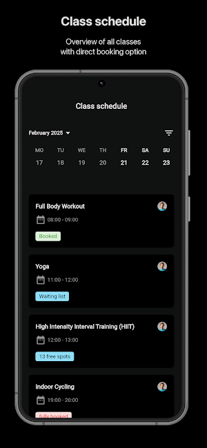 LB Fitness App Screenshot 2