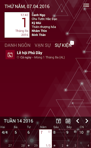 lịch VIỆT Screenshot 2