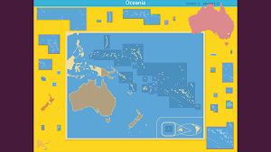Oceania - Montessori Geography Screenshot 3