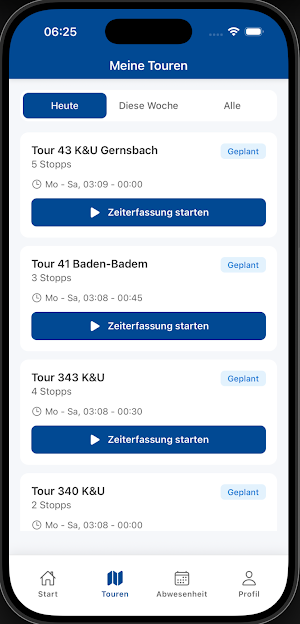 Stöber Mitarbeiter App Screenshot 3