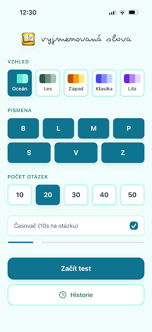 Vyjmenovaná slova Screenshot 0