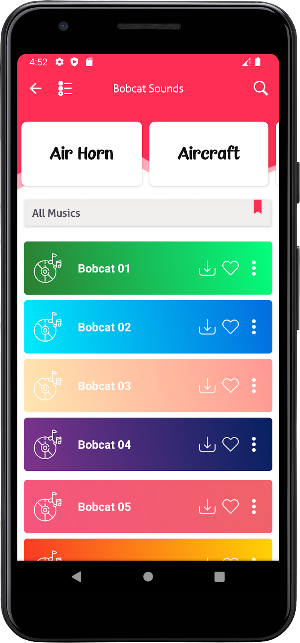 Bobcat Sounds Screenshot 1