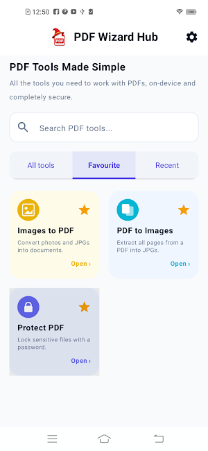 PdfWizardHub: Pdf Editor Screenshot 2