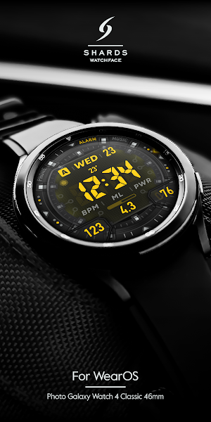 SH018 Watch Face, WearOS watch Screenshot 2