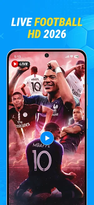Live Football TV HD Streaming Screenshot 2