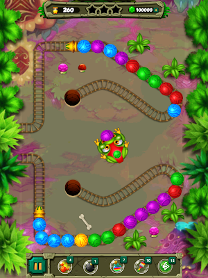 Jungle Fantasy Marble Shooter Screenshot 1