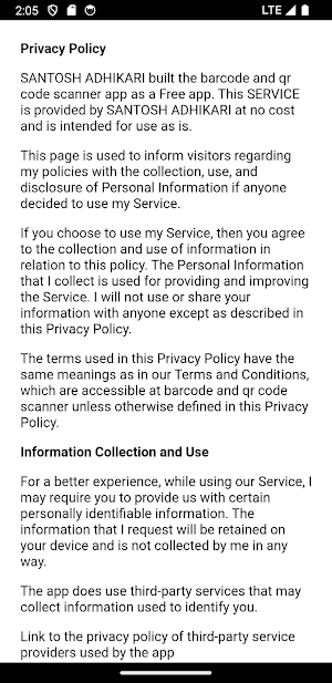 Barcode & QR Code Scanner Screenshot 2