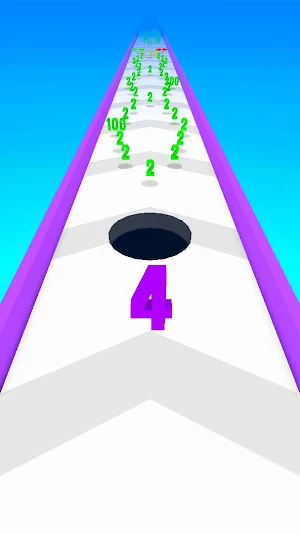 Hole Number Run Screenshot 2