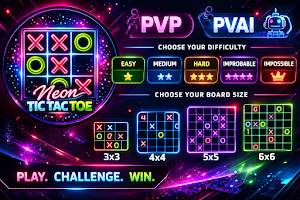 Tic Tac Toe 3 in a Row Offline Screenshot 0