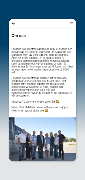 Lessebo ÅC Screenshot 1