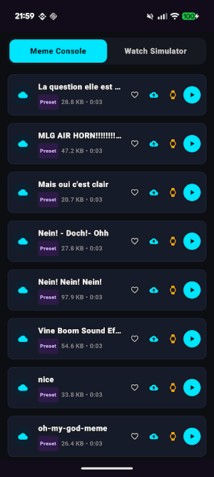 MemeWatch Screenshot 1