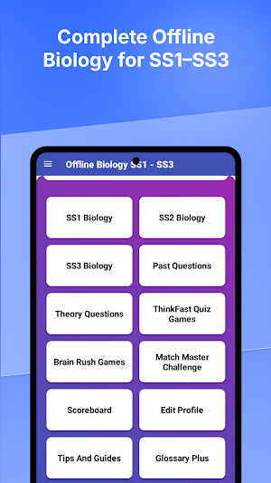 Offline Biology SS1-SS3 Screenshot 1