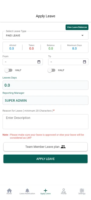 RelyHRM-Sebabrata Screenshot 1