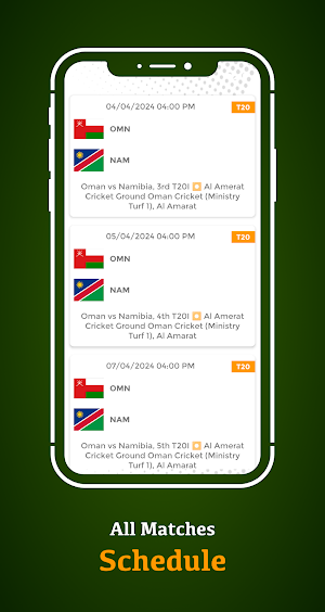 Cricket Live Line:All Matches Screenshot 2