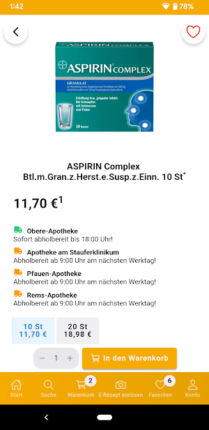 Schaal Apotheken Screenshot 3