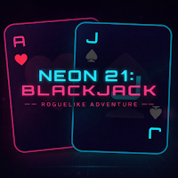 Neon 21: Blackjack Roguelike