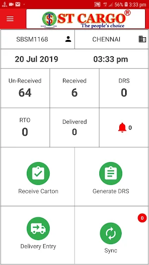 Stcargo Delivery Agent Screenshot 0