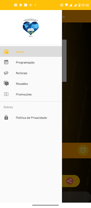 Rádio Web Alfa e Adoração Screenshot 1