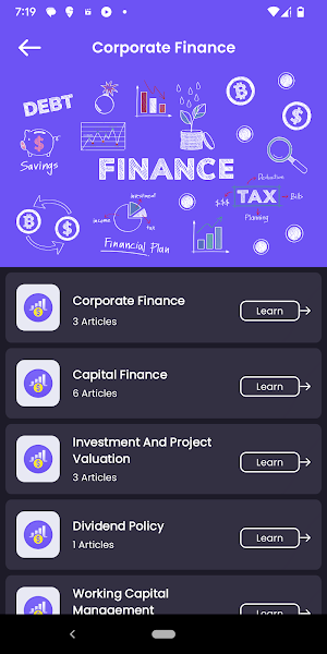 FinSavvy Banking and Finance Screenshot 2