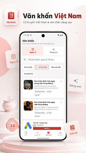 Lịch Việt Thuần - Lịch Âm Screenshot 3