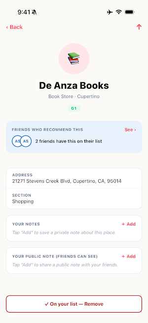 iGotta...Local Recommendations Screenshot 2