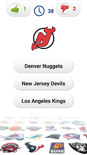 Logo Usa Sports Quiz Screenshot 2