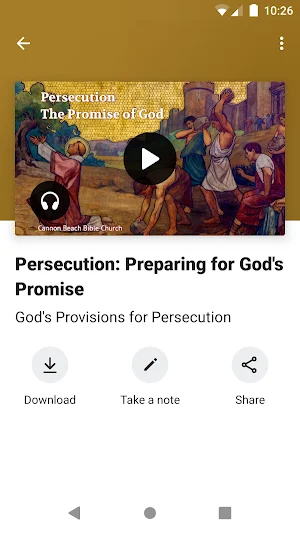 Cannon Beach Bible Church Screenshot 2