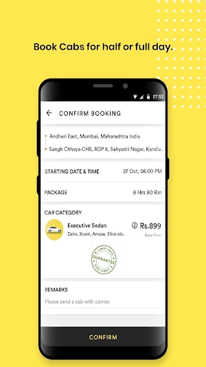 MMT Cab - Book Cabs/Taxi Screenshot 2