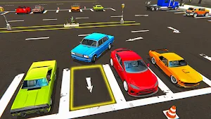 Gas Station Car Parking: 3D Auto Workshop Screenshot 0