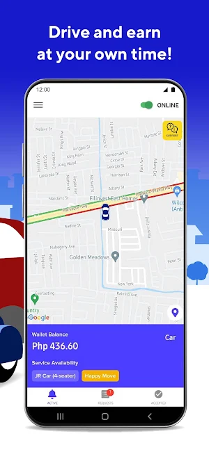 JoyRide Driver Screenshot 1