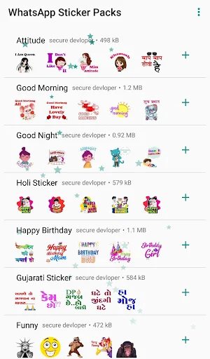 WASticker for Whatsapp - WAStickerApps Screenshot 1