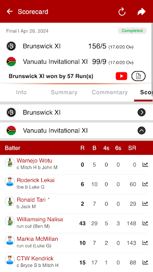 Vanuatu Cricket Screenshot 0