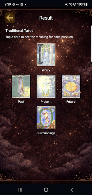Tarot Story Screenshot 2