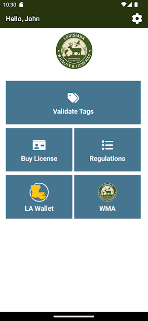 LA Wildlife & Fisheries Screenshot 0