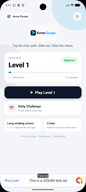 Arrow Escape: Logic Puzzle Screenshot 0