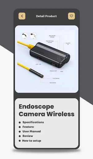 Endoscope Camera Wireless Hint Screenshot 3