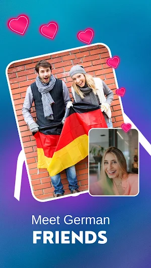 German Chat: Meet & Friends Screenshot 0