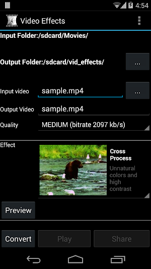Video Effects + Screenshot 2