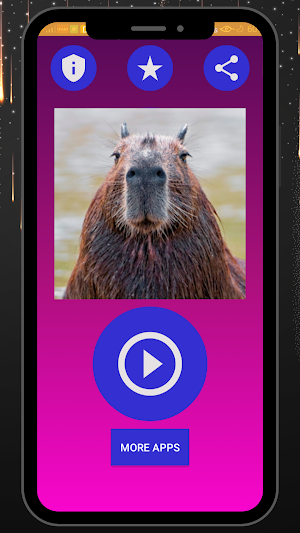 Capybara Funny Fake Call &chat Screenshot 0