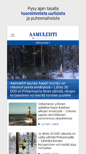 Aamulehti Screenshot 0