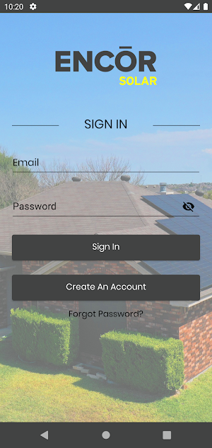 Encor Solar Screenshot 1